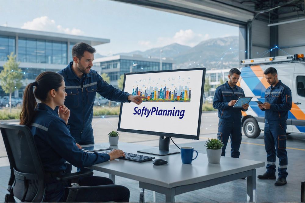 Affichage softyplanning ecran