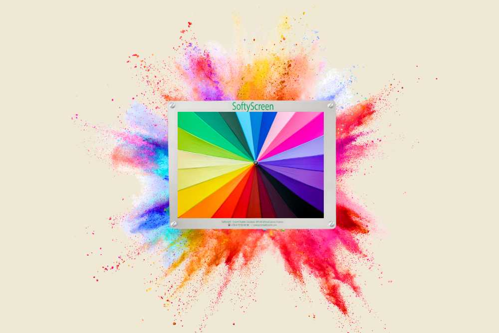 Image illustrant la technologie couleur de SoftyScreen