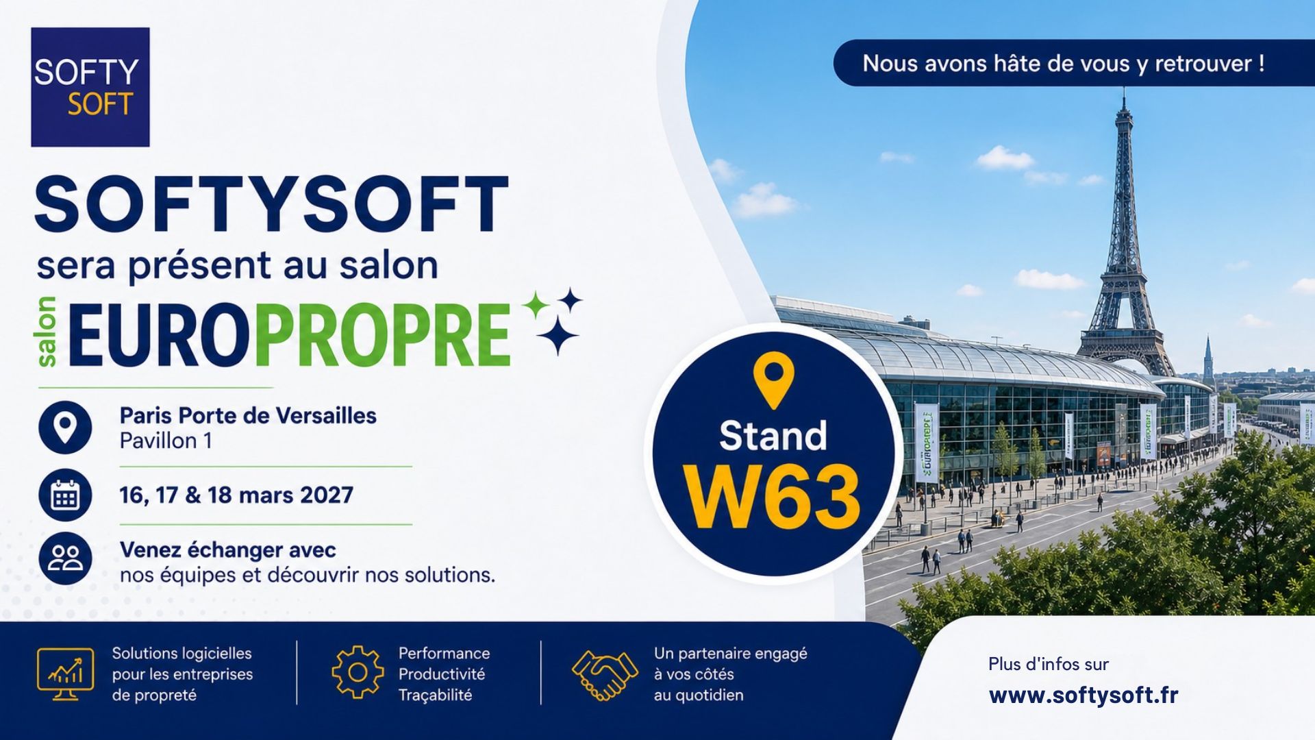 SoftySoft au Salon Europropre 2027