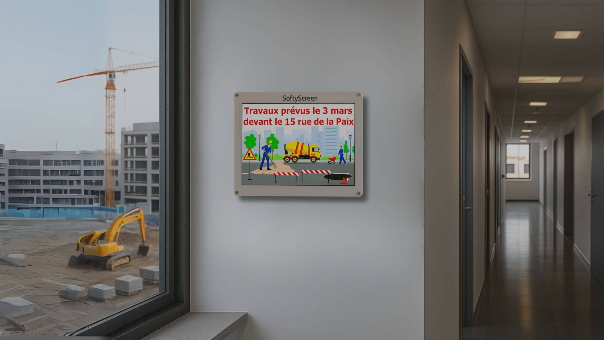 SoftyScreen en situation